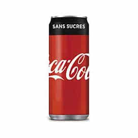 Canette de CocaCola sans sucre