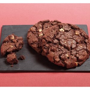 Maxi cookies au 3 chocolats